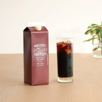 ロクメイコーヒー【アイスコーヒーリキッド無糖】３本セット