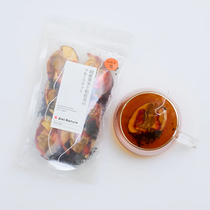 国産果実と和紅茶のフルーツティー温（ティーパックタイプ）