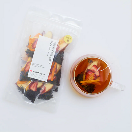 国産果実と和紅茶のフルーツティー晴（ティーパックタイプ）