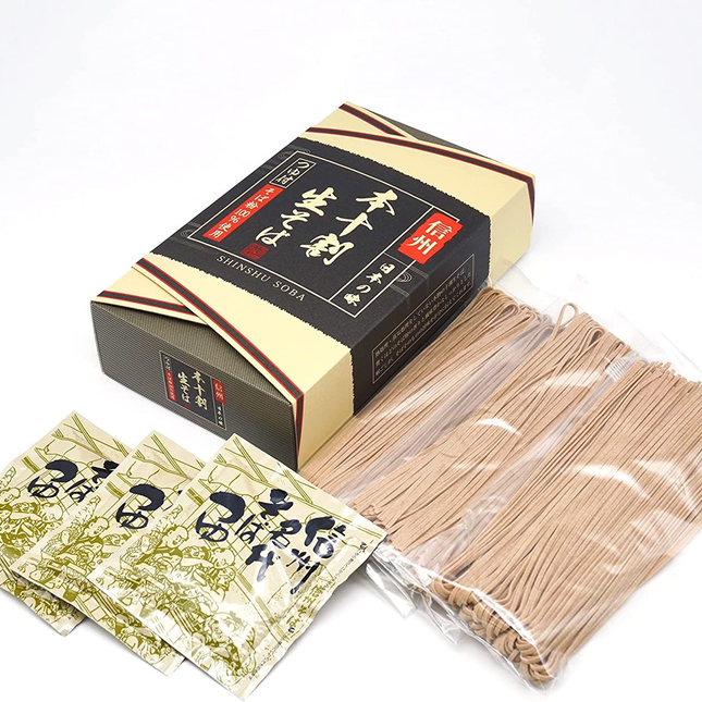 信州戸隠そば 本十割生そば【3人前】